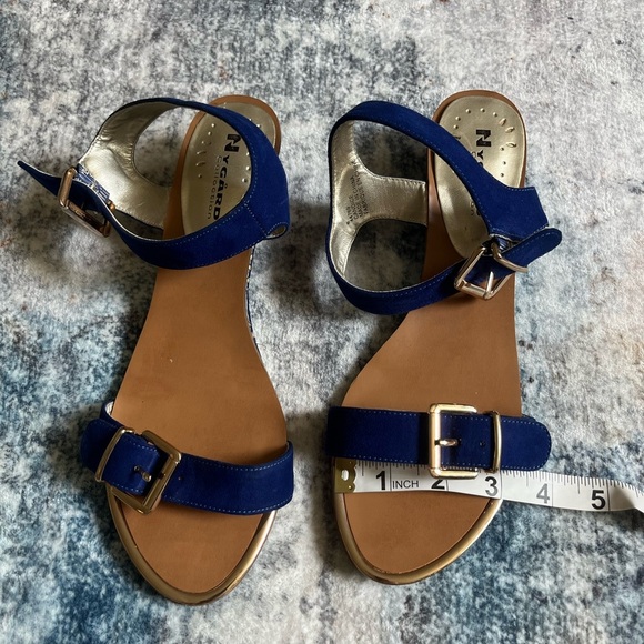 Nyguard Blue Sandals - Picture 1 of 4